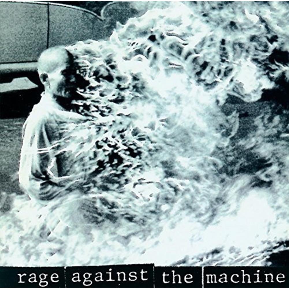 Rage Against the Machine Evil Empire Album Cover T-Shirt White