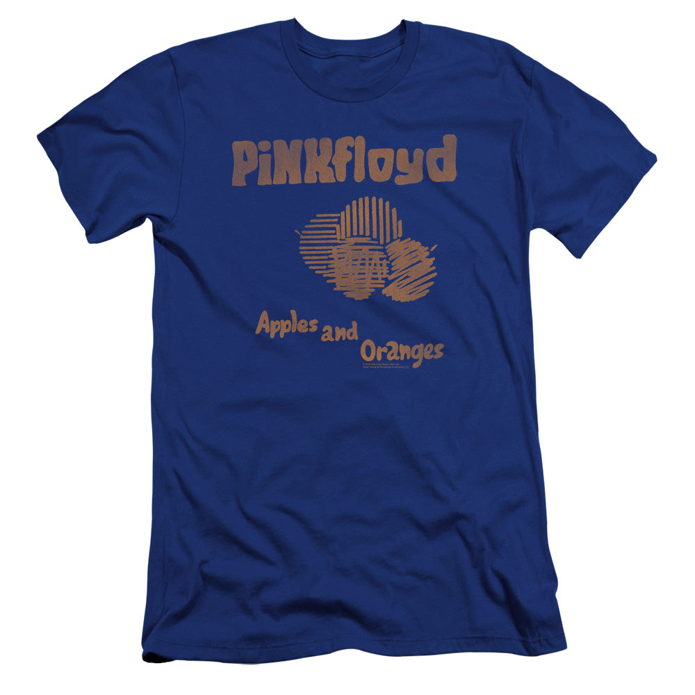 Pink Floyd Apples And Oranges Men's Premium Ultra-Soft 30/1 100% Cotton  Slim Fit T-Shirt - Eco-Friendly - Made In The USA