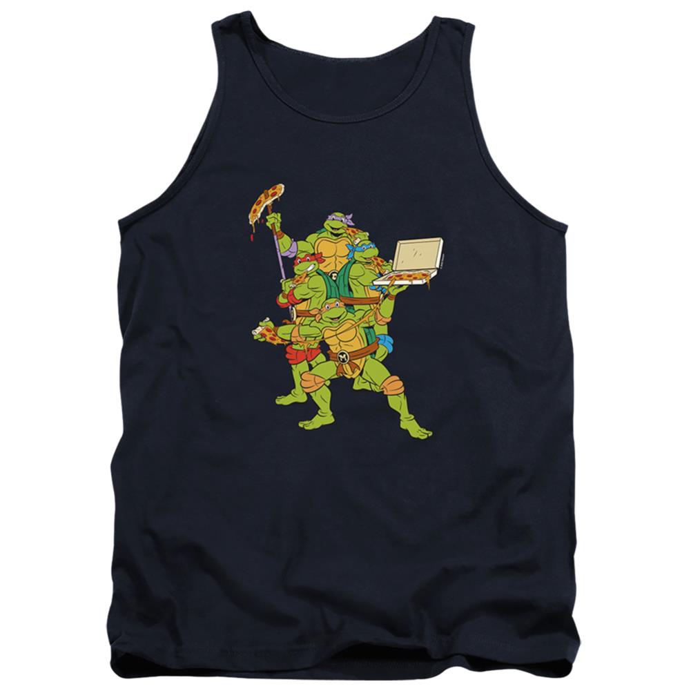 Teenage Mutant Ninja Turtles Pizza Party Men's 18/1 Cotton Short-Sleeve  T-Shirt - Special Order