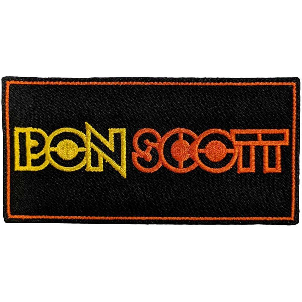 AC/DC Bon Scott Logo Standard Woven Patch - Special Order – RockMerch