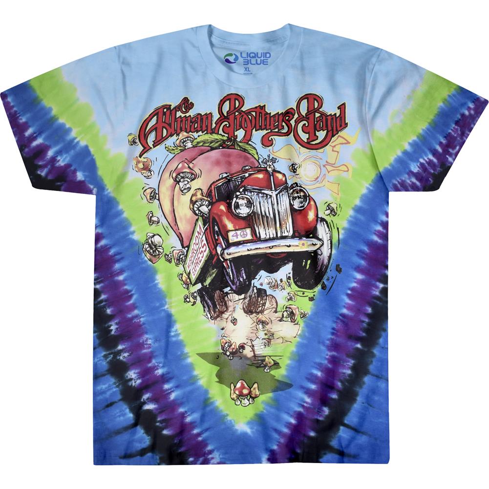 Allman Brothers Allman Bros-Td Standard Short-Sleeve T-Shirt – RockMerch