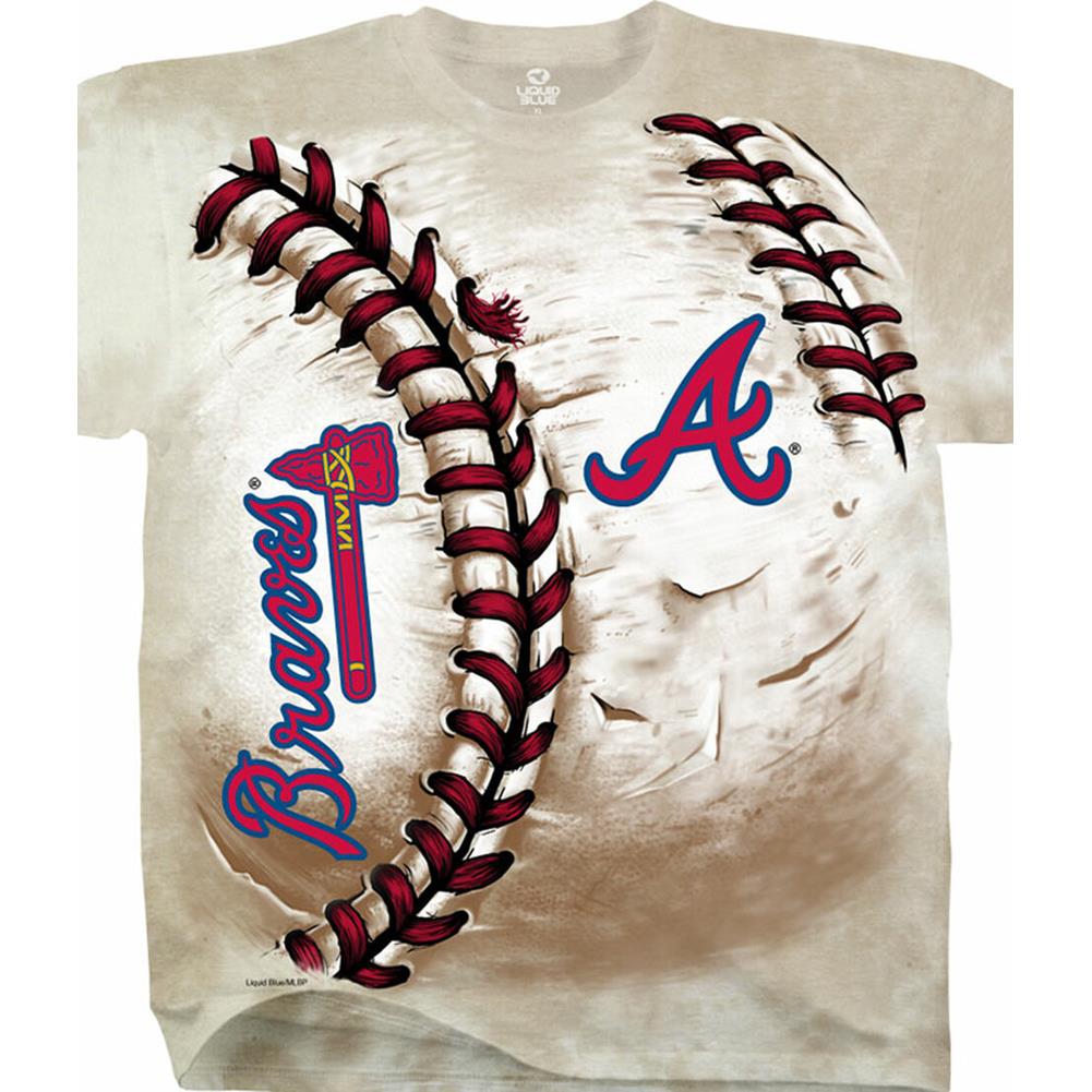 Atlanta Braves V Tie-Dye T-Shirt