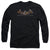 Batman Arkham Asylum Logo Men's 18/1 Cotton Long-Sleeve T-Shirt