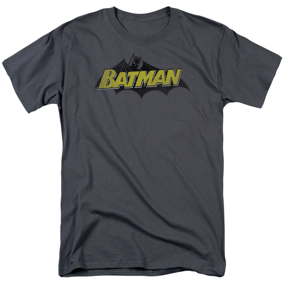 Batman Classic Comic Logo Men's 18/1 Cotton Short-Sleeve T-Shirt