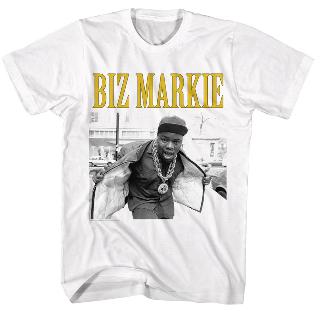 Biz Markie Special Order Open Jacket Adult Short-Sleeve T-Shirt