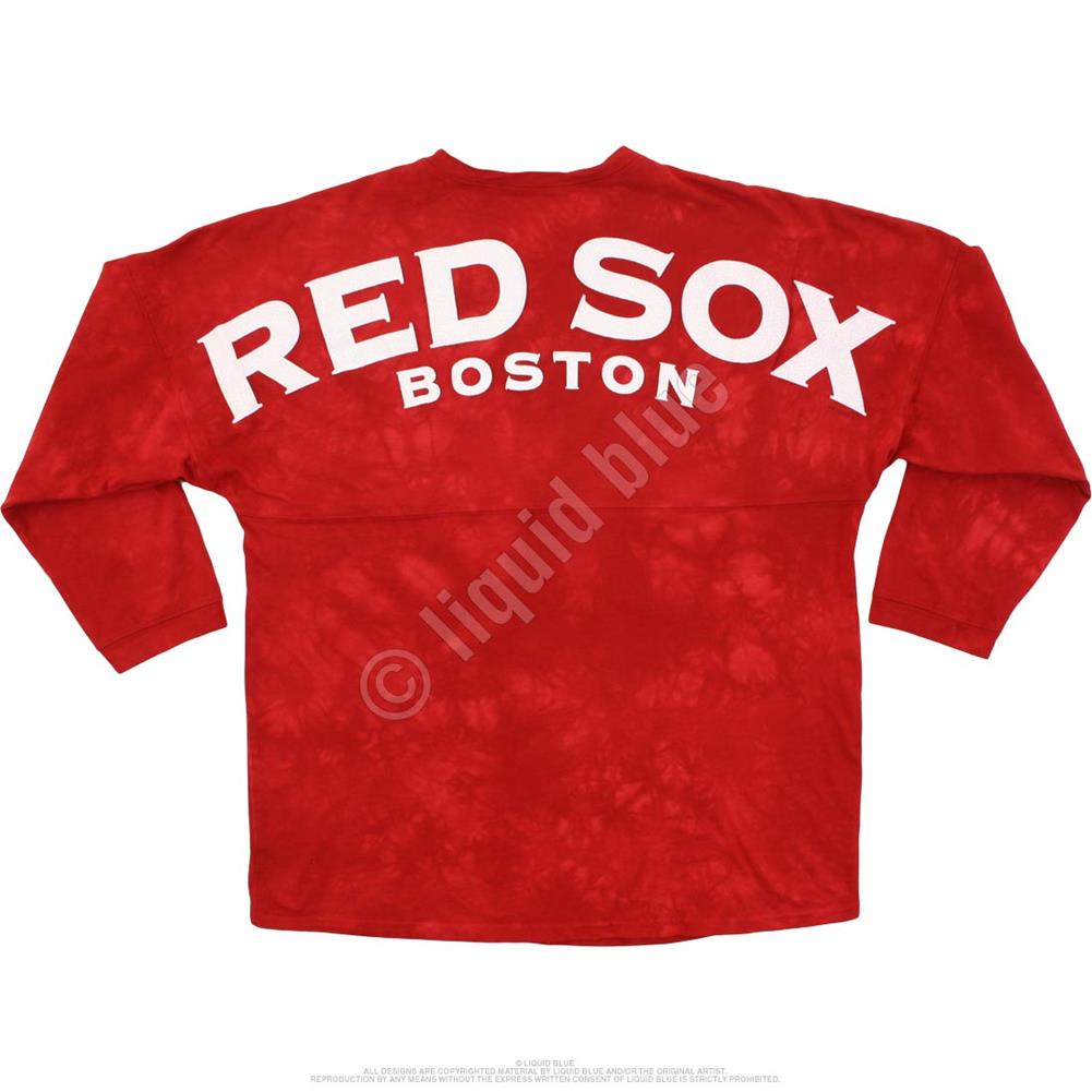 Boston Red Sox Inside the Park Tie-Dye Boyfriend Jersey – RockMerch