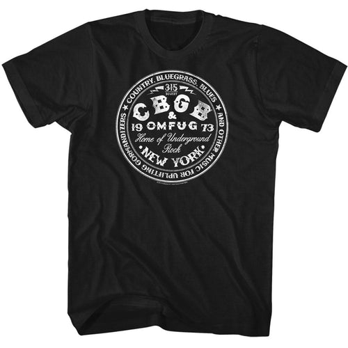 CBGB CBGBcircle Adult Short-Sleeve T-Shirt