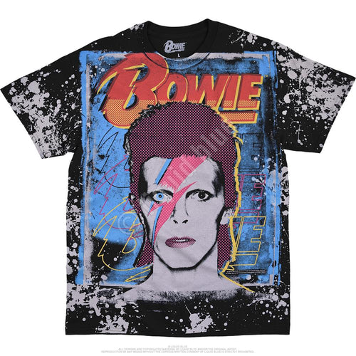 David Bowie Ziggy Havok Black T-Shirt