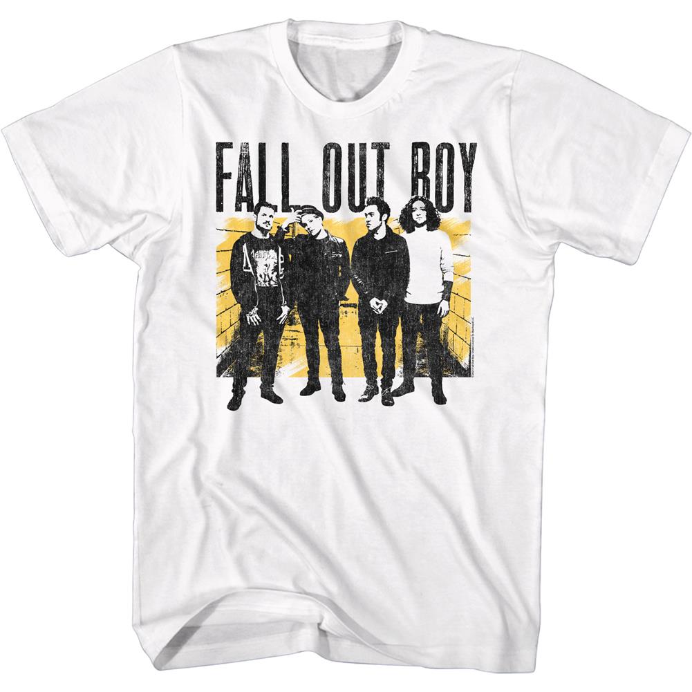 Fall Out Boy Special Order Fob Block Adult Short-Sleeve T-Shirt