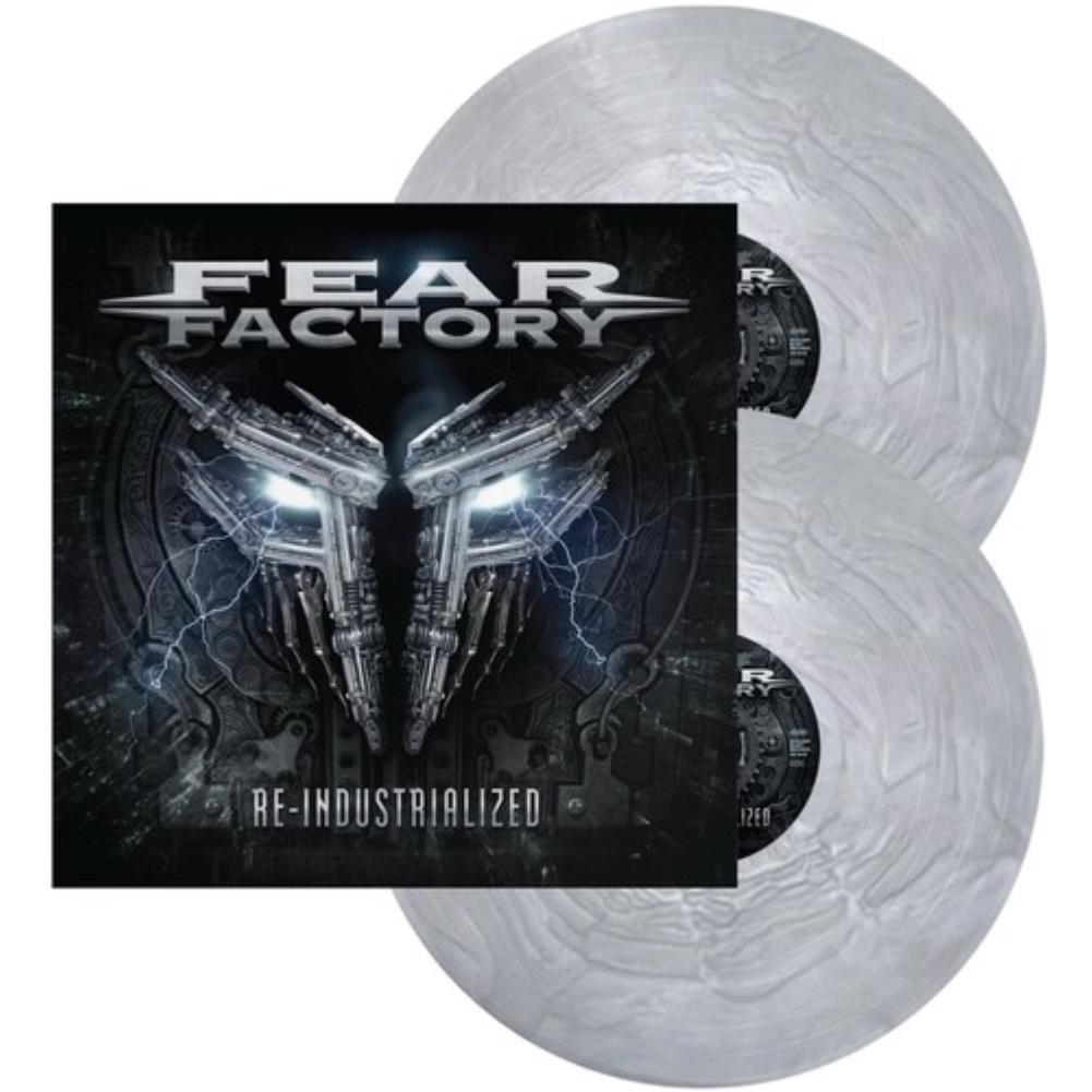 Fear Factory - Re-Industrialized - Silver - Vinyl LP – RockMerch