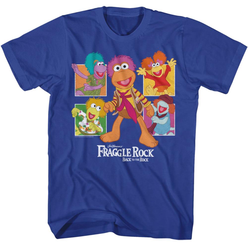 Fraggle Rock Special Order Four Squares Youth Short-Sleeve T-Shirt –  RockMerch