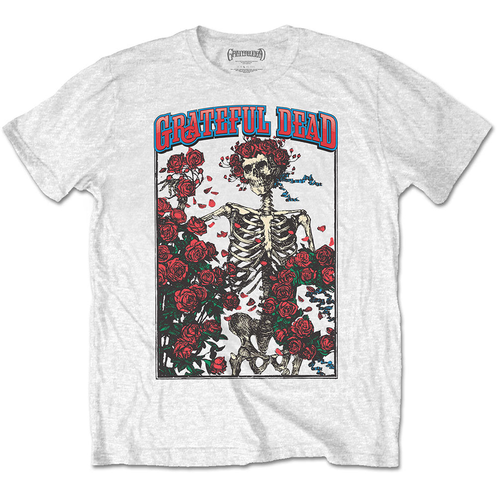 Grateful Dead Bertha Skull and Roses Shirt Short Sleeve T 
