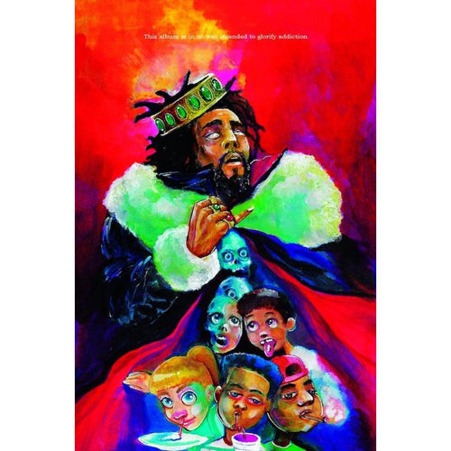 J. Cole KOD Poster - 24 In x 36 In Posters & Prints