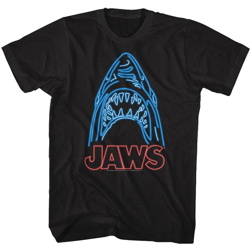 Jaws Special Order Neon Adult S/S Tshirt