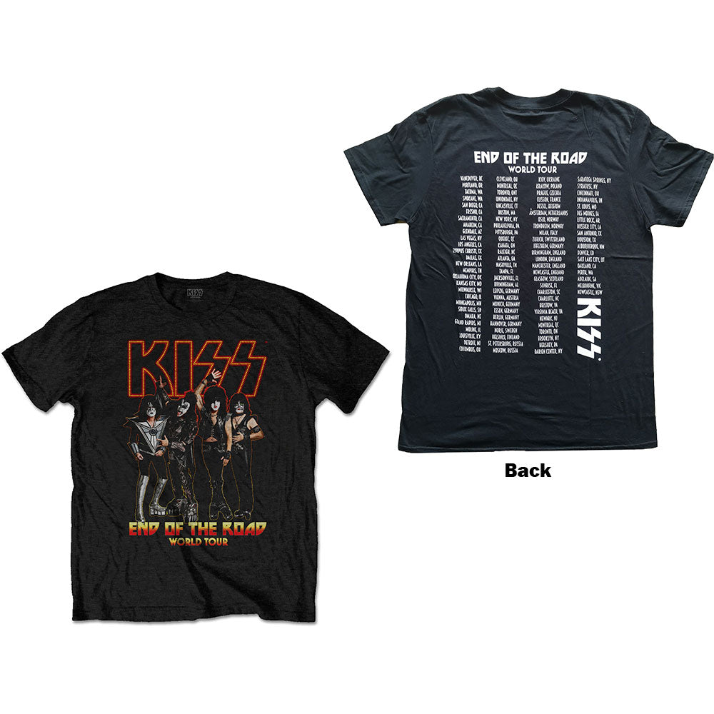 Kiss End of the Road World Tour 2023 Best Official Merch T-shirt M/L/XL/2XL