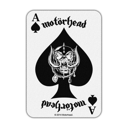 Motorhead Ace of Spades Card Standard Woven Patch