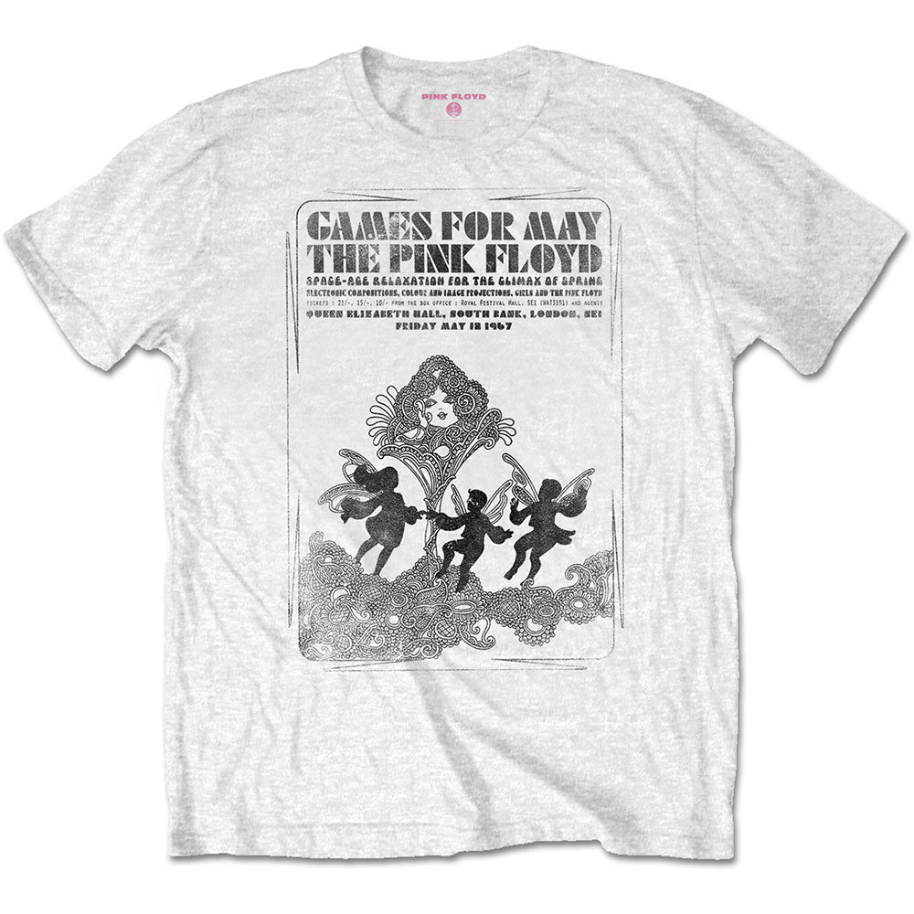 Pink Floyd Games For May B&W Unisex T-Shirt