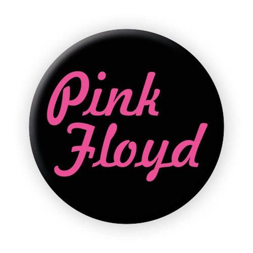 Pink Floyd Pink Logo Button