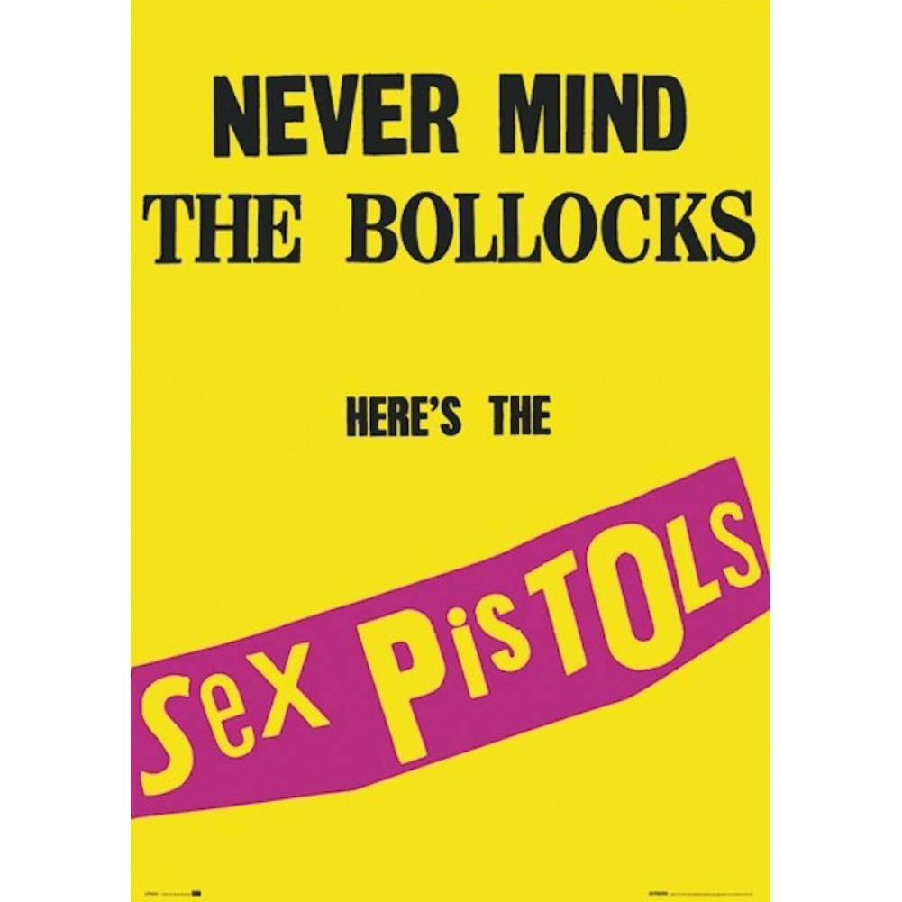 Sex Pistols Never Mind Poster - 24 In x 36 In Posters & Prints – RockMerch