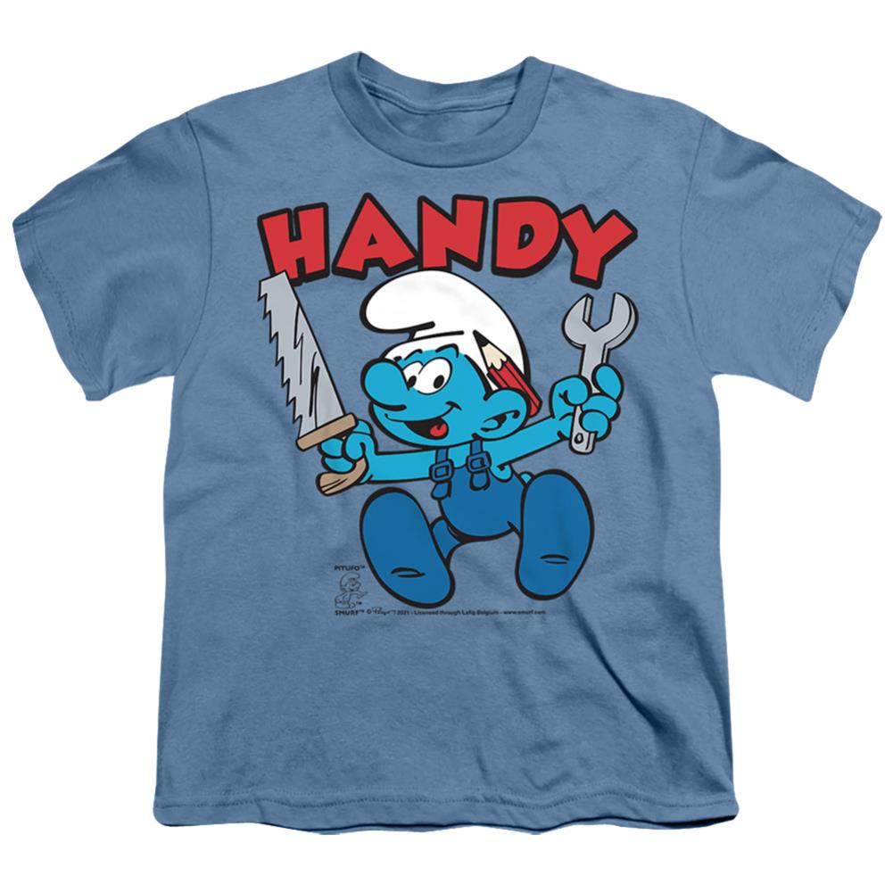 Smurfs Handy Youth 18/1 100% Cotton Short-Sleeve T-Shirt - Special Order