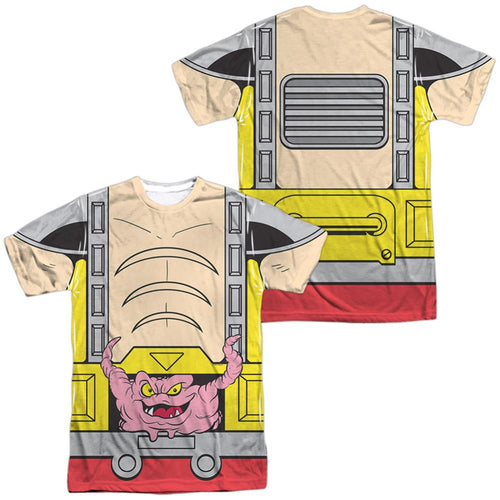 Teenage Mutant Ninja Turtles TMNT Krang Costume Men's Regular Fit Polyester Short-Sleeve T-Shirt