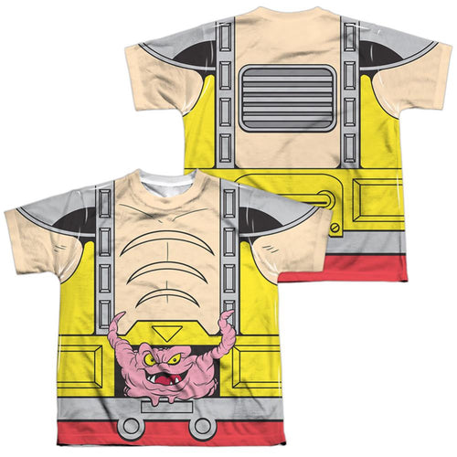 Teenage Mutant Ninja Turtles TMNT Krang Costume Youth Regular Fit Poly Short-Sleeve T-Shirt