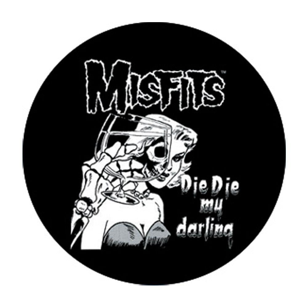 The Misfits Earth Ad Button – RockMerch